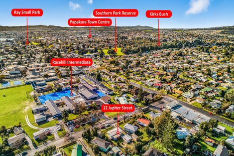 Photo of property in 12 Jupiter Street, Rosehill, Papakura, 2113