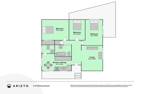 Photo of property in 2/47 Mildmay Road, Henderson, Auckland, 0610