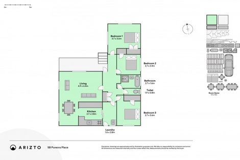 Photo of property in 2/5 Pureora Place, Clendon Park, Auckland, 2103