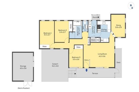 Photo of property in 1/46 Marlborough Avenue, Glenfield, Auckland, 0629