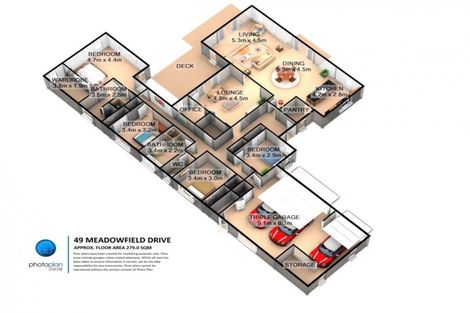 Photo of property in 49 Meadowfield Street, Flagstaff, Hamilton, 3210