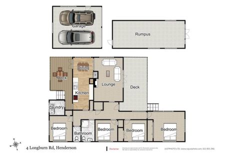 Photo of property in 4 Longburn Road, Henderson, Auckland, 0610