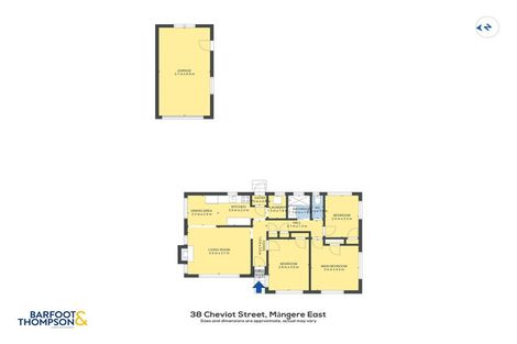 Photo of property in 38 Cheviot Street, Mangere East, Auckland, 2024