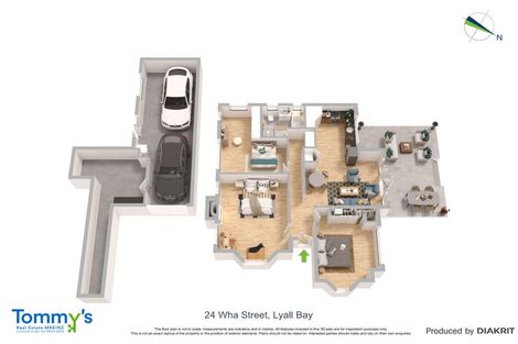 Photo of property in 24 Wha Street, Lyall Bay, Wellington, 6022