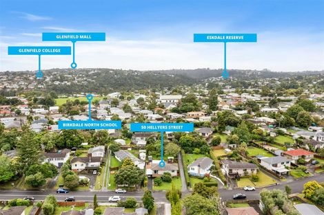 Photo of property in 50 Hellyers Street, Birkdale, Auckland, 0626
