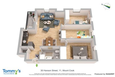 Photo of property in 11/30 Hanson Street, Mount Cook, Wellington, 6021