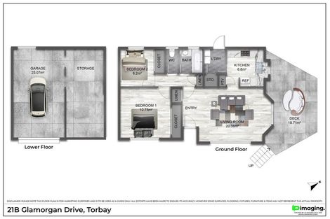 Photo of property in 2/21 Glamorgan Drive, Torbay, Auckland, 0630