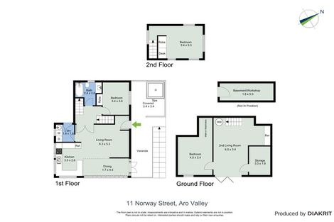 Photo of property in 11 Norway Street, Aro Valley, Wellington, 6012