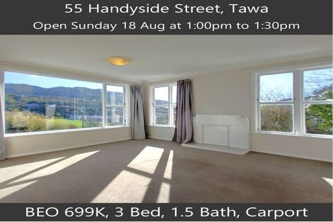 Photo of property in 55 Handyside Street, Tawa, Wellington, 5028