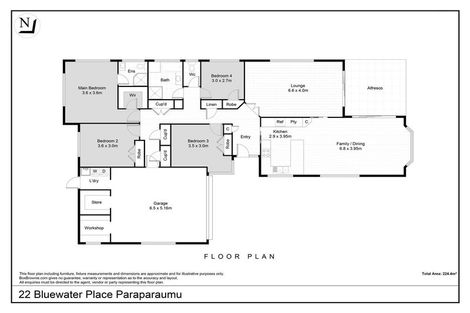 Photo of property in 22 Bluewater Place, Paraparaumu, 5032