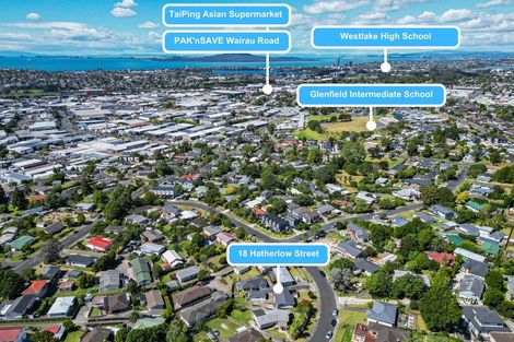Photo of property in 18 Hatherlow Street, Glenfield, Auckland, 0629