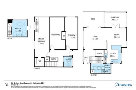 Photo of property in 141 Grafton Road, Roseneath, Wellington, 6011