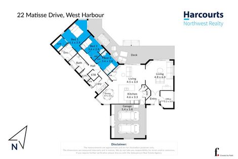 Photo of property in 22 Matisse Drive, West Harbour, Auckland, 0618