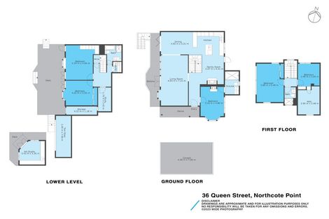 Photo of property in 36 Queen Street, Northcote Point, Auckland, 0627