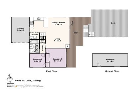 Photo of property in 1/9 De Val Drive, Titirangi, Auckland, 0604