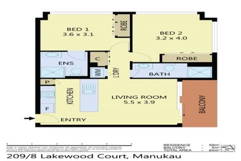 Photo of property in 209/8 Lakewood Court, Manukau, Auckland, 2104