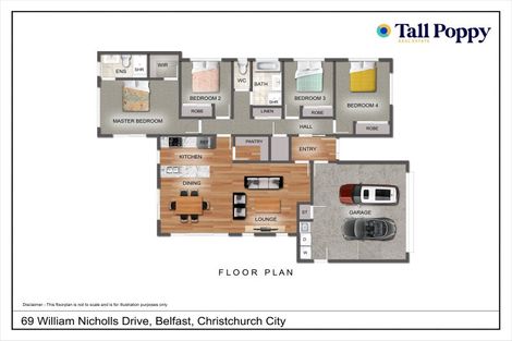 Photo of property in 69 William Nicholls Drive, Belfast, Christchurch, 8051