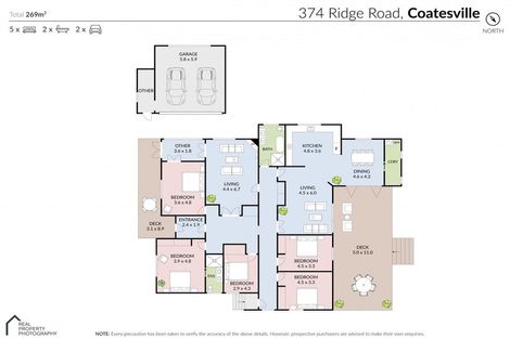 Photo of property in 374 Ridge Road, Coatesville, Albany, 0793