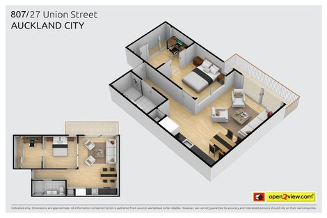 Photo of property in 807/27 Union Street, Auckland Central, Auckland, 1010