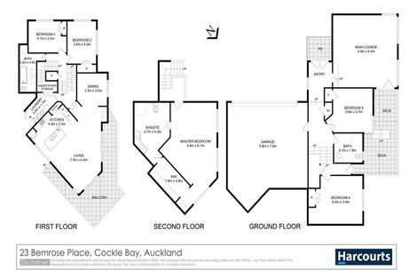 Photo of property in 23 Bemrose Place, Cockle Bay, Auckland, 2014