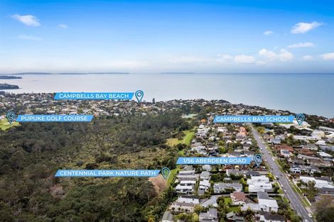 Photo of property in 1/56 Aberdeen Road, Campbells Bay, Auckland, 0620