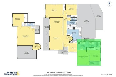 Photo of property in 2/53 Simkin Avenue, St Johns, Auckland, 1072