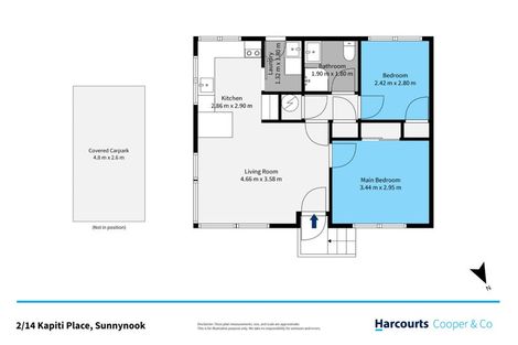 Photo of property in 2/14 Kapiti Place, Sunnynook, Auckland, 0620