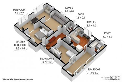 Photo of property in Devonport Apartments, 3/127 Saint Aubyn Street, New Plymouth, 4310