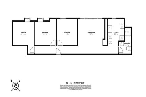 Photo of property in Quantum On Thorndon Quay, 6/163e Thorndon Quay, Pipitea, Wellington, 6011