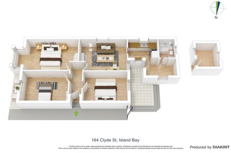 Photo of property in 164 Clyde Street, Island Bay, Wellington, 6023