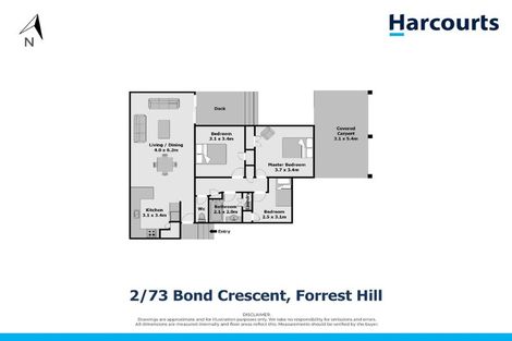 Photo of property in 2/73 Bond Crescent, Forrest Hill, Auckland, 0620