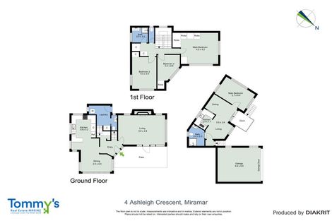 Photo of property in 4 Ashleigh Crescent, Miramar, Wellington, 6022