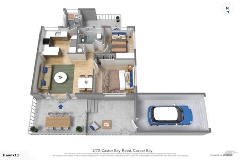 Photo of property in 1/73 Castor Bay Road, Castor Bay, Auckland, 0620