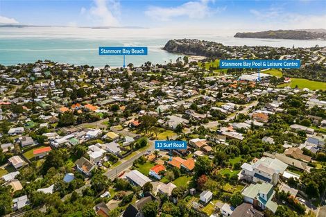 Photo of property in 13 Surf Road, Stanmore Bay, Whangaparaoa, 0932