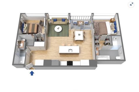 Photo of property in 1505/3 Northcroft Street, Takapuna, Auckland, 0622