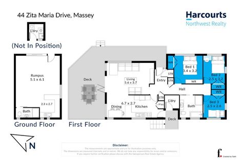 Photo of property in 44 Zita Maria Drive, Massey, Auckland, 0614
