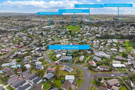 Photo of property in 6 Crosby Road, West Harbour, Auckland, 0618