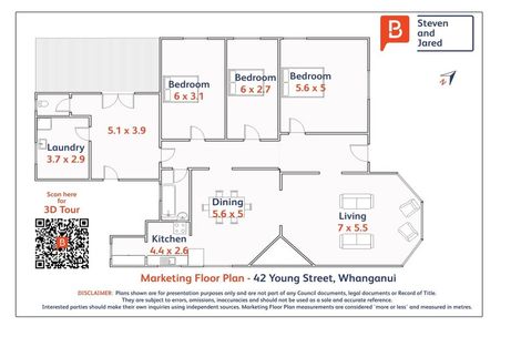 Photo of property in 42 Young Street, Whanganui East, Whanganui, 4500