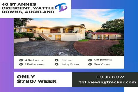 Photo of property in 40 St Annes Crescent, Wattle Downs, Auckland, 2103