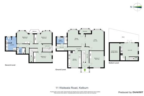 Photo of property in 11 Waiteata Road, Kelburn, Wellington, 6012