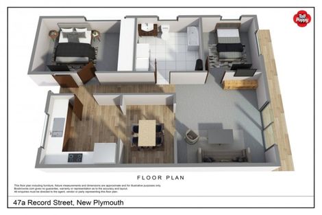 Photo of property in 1/47 Record Street, Fitzroy, New Plymouth, 4312