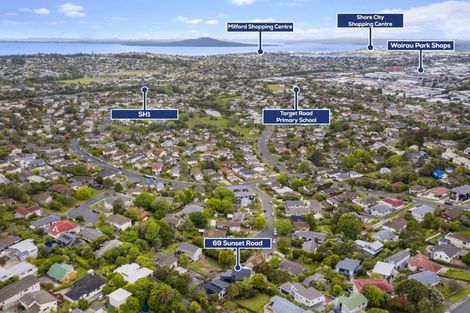 Photo of property in 69 Sunset Road, Totara Vale, Auckland, 0632