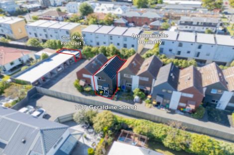 Photo of property in 7/37 Geraldine Street, Edgeware, Christchurch, 8013