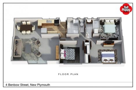 Photo of property in 4 Benbow Place, Westown, New Plymouth, 4310