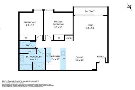 Photo of property in Bellagio Apartments, 10e/39 Taranaki Street, Te Aro, Wellington, 6011