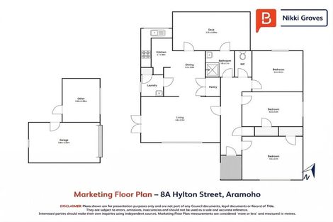 Photo of property in 8a Hylton Street, Aramoho, Whanganui, 4500