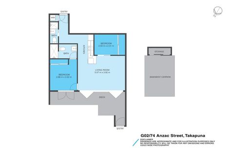 Photo of property in Frank Sargeson Apts, 2/74g Anzac Street, Takapuna, Auckland, 0622