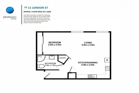 Photo of property in 1f/11 London Street, Hamilton Central, Hamilton, 3204