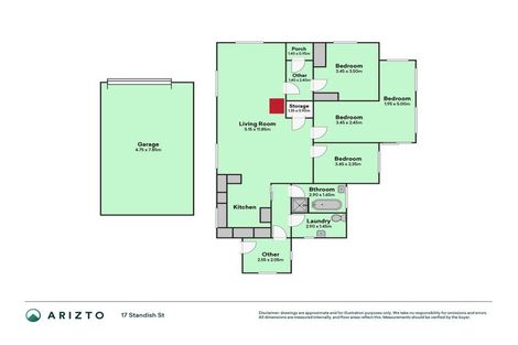 Photo of property in 17 Standish Street, Inglewood, 4330