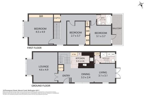 Photo of property in 18 Thompson Street, Mount Cook, Wellington, 6011